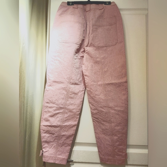 Rebecca Taylor Textured Cotton Pant - Picture 2 of 2